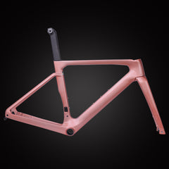 A9-Disc-Rennrad-Rahmenset-Rose