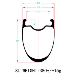 Disque Alpha 38 Pro 1480g